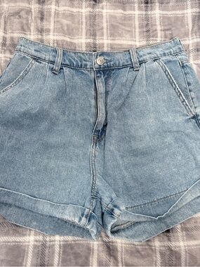 American Eagle Outfitters Light Wash Denim Shorts